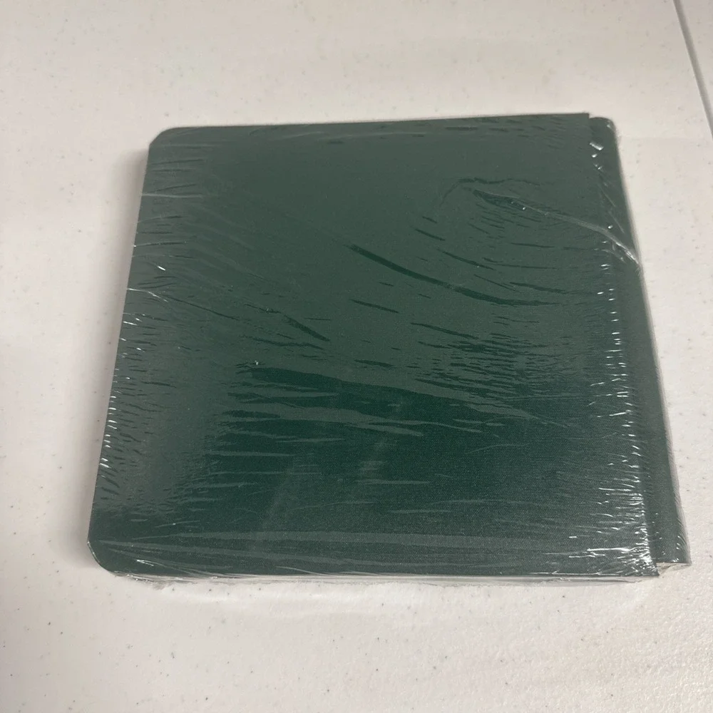 Creative Memories 8x 7.5 Green Scrapbook Brand New In Plastic